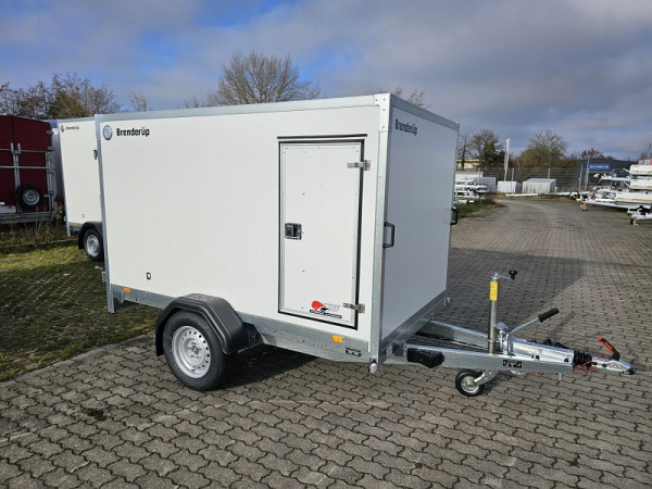 Brenderup CD260WBD 1300 Kofferanhänger mit Seitentüre rechts, Maße: 1550 x 2600 x 1500 mm, SW12268
