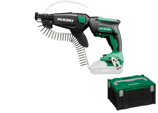HiKOKI 18V Akku Magazinschrauber 0-5.000 min-1, ohne Akku, ohne Ladegerät, W18DA (Basic) (HSC III) ink. Schraubermagazin, W18DAW3Z