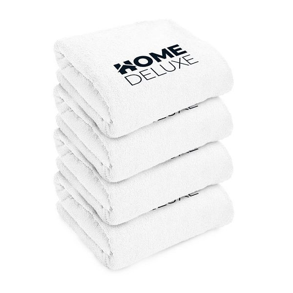 HOME DELUXE 4er Set Handtuch groß, 70 x 140 cm, 51025