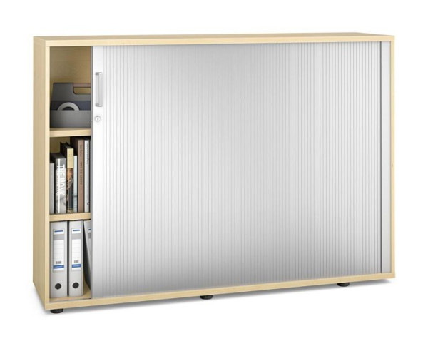 Deskin Rollladenschrank MULTI MODUL-PRO, Ahorndekor, B 1600 x H 1140 x T 420 mm, 352367