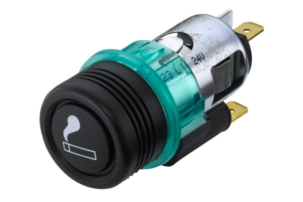 HELLA Zigarettenanzünder, 24V, Einbau, Stecker: Flachstecker, 8EZ 008 021-011