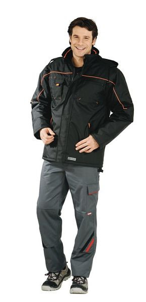 Planam Outdoor Piper Jacke, schwarz/orange, Größe XL, 3535056
