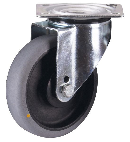 VARIOfit Lenkrolle elektrisch leitfähig, 160 x 40 mm, grau, lpg-160.036