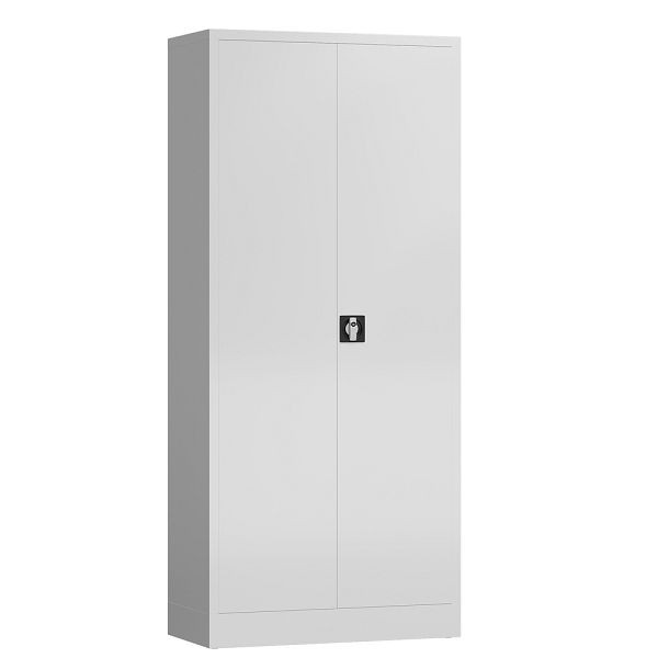 Lüllmann ClassiX Flügeltürenschrank, 1800 x 800 x 380 mm, signalweiß, X-530337