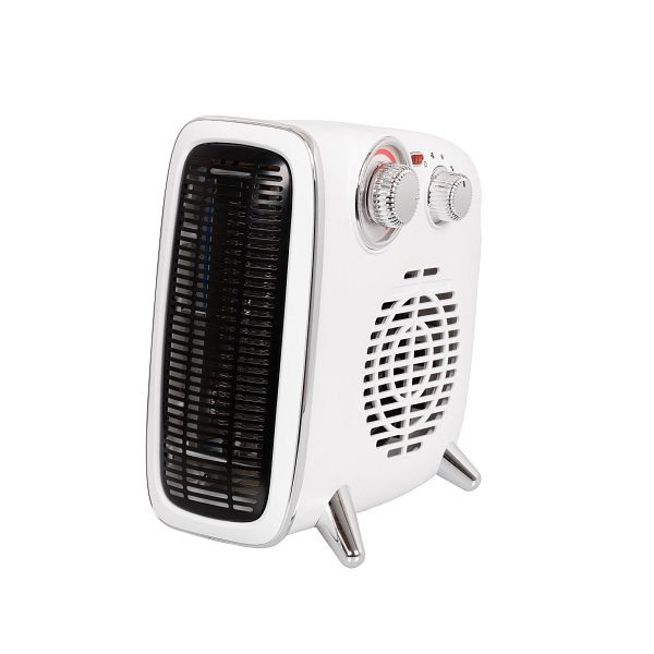 Eurom B-4 1800 White, Retro-Heizstrahler mit Ventilator, 352160