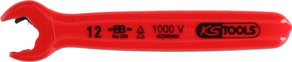 KS Tools Ratschen-Maulschlüssel mit Schutzisolierung, 10 mm, 117.2262