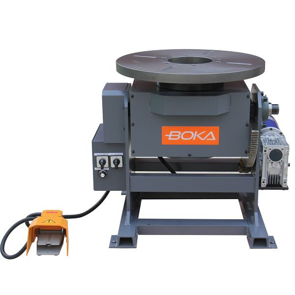 BOKA WP-500T Schweißpositionierer, Drehtisch zum Schweißen, 68 mm Bohrfutterloch, 360° drehbar, für präzises Schweißen, 578384V230