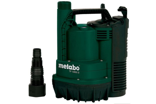 metabo Flachsaugende Klarwasser-Tauchpumpe TP 12000 SI Karton, 251200009