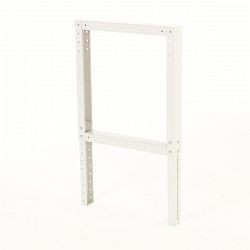 bott cubio Werkbankfuß höhenverstellbar BxTxH: 80 x 650 x 700-1100 mm, RAL 7035, 41401005.16V