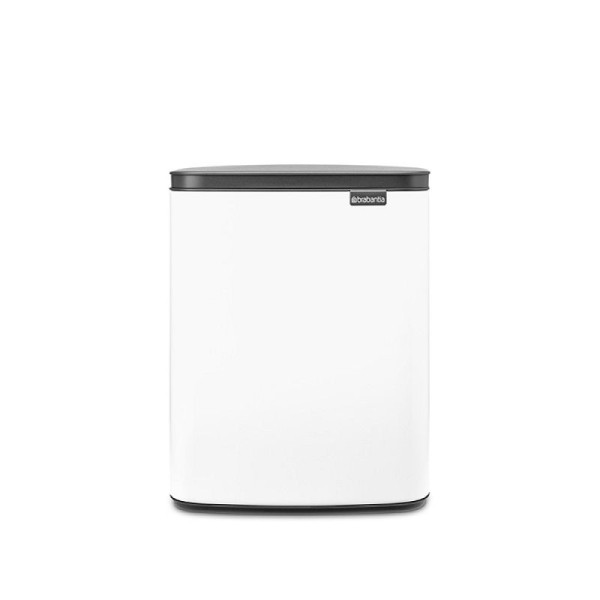 STEIN HGS Bo Mülleimer, weiß, 12 Liter, 83555.0001