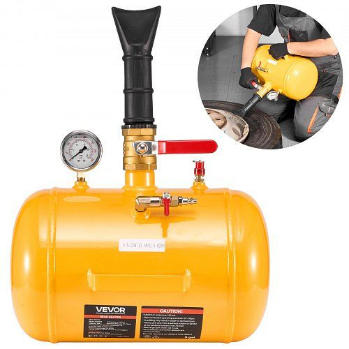 VEVOR Luftreifen Perlensitzer 18,9 L Reifenwulst Blaster, 0,6–0,8 MPa Druck, Sitzpumpe für Truck/ATV/Jeep, Gelb, LTBCQXZXS5GA01BAV001V0