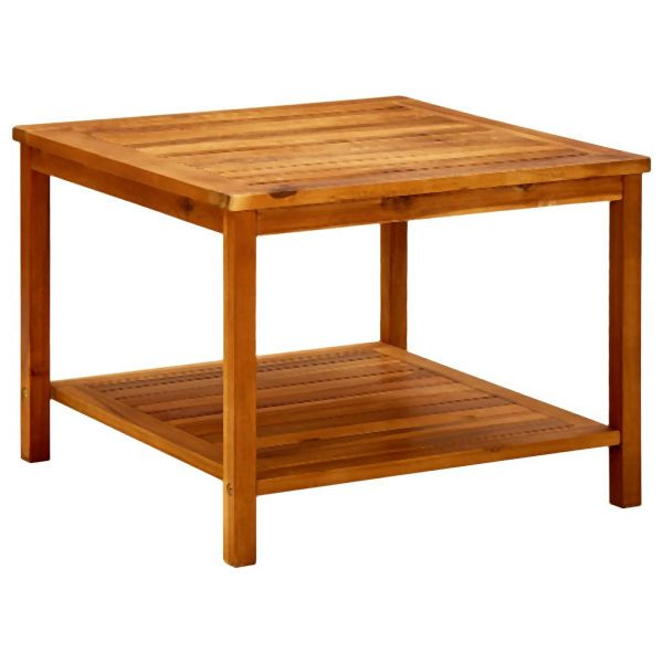 vidaXL Couchtisch 60x60x45 cm Massivholz Akazie, 316403