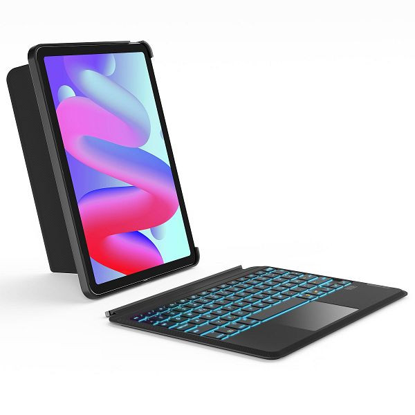 inateck Abnehmbare Tastatur für iPad Air 11" M4/M3/M2 (2026/2025/2024), iPad Air 5/4, iPad Pro 11" 4/3/2/1, QWERTZ, schwarz, KB04111_black