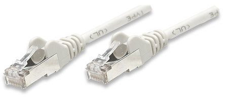 INTELLINET Premium Netzwerkkabel, Cat5e, F/UTP, RJ45-Stecker/RJ45-Stecker, 30,0 m, grau, 329972