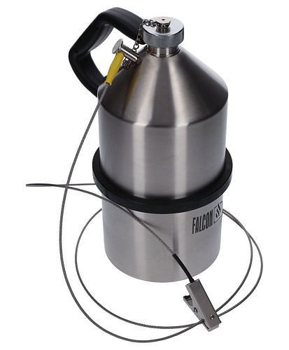 FALCON Sicherheitskanne aus Edelstahl, Schraubkappe, 5 l, Erdungsanschluss, 283927