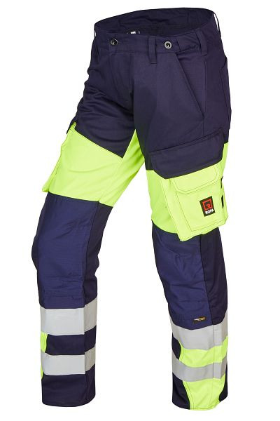 ROFA Bundhose 2499, Größe 27, Farbe 488-marine-leuchtgelb, 5702499-488-27