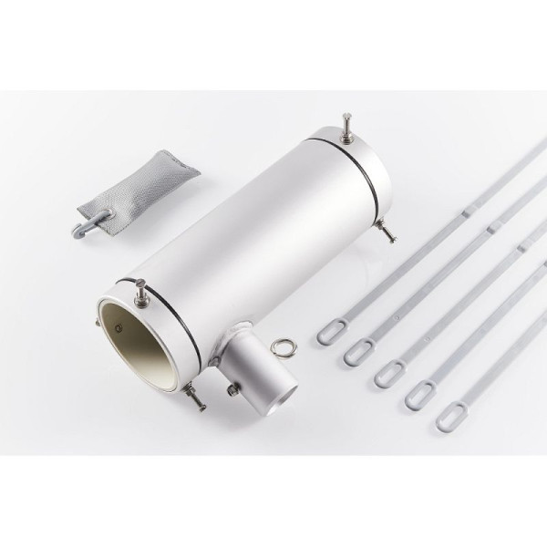 STEIN HGS Umrüst-Set Teleskopausleger für verschiedene Fahnenmasten, Mast Ø 76 mm bis 100 mm, 79128.0001
