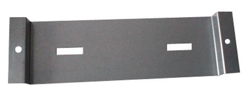 SIGNUM Halterung für Einstofftafel, aus verzinktem Stahlblech, 340 x 100 mm, E7001