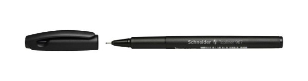 Schneider Fineliner Topball 967 - 0,4 mm, schwarz, SN9671