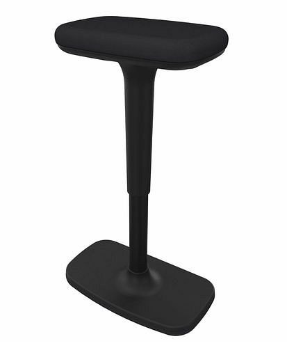Dauphin Steh- und Sitzhocker to-swift, höhenverstellbar, mit Wippfunktion, schwarz, 292403