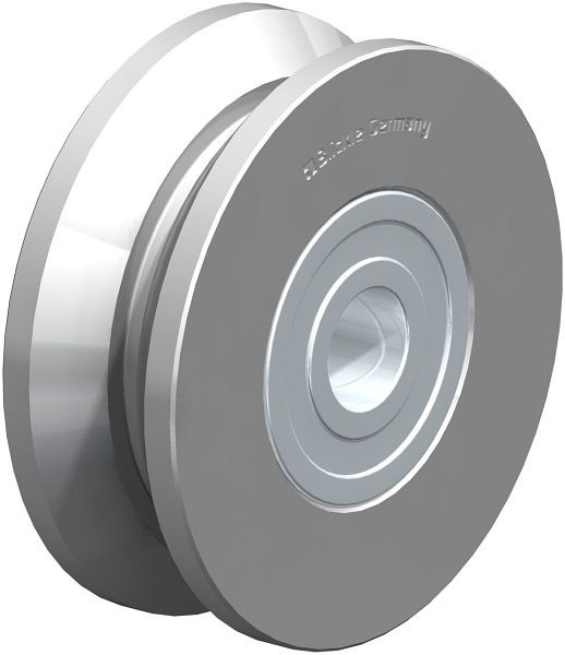 Blickle DSPK 50K Rad aus Stahl, Grau, 755325