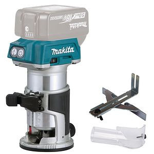 Makita Akku-Multifunktionsfräse 18 V (ohne Akku, ohne Ladegerät), DRT50Z