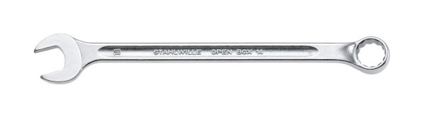 STAHLWILLE Ring-Maulschlüssel OPEN-BOX lang Nr.14 Schlüsselweite 32 mm Länge 430 mm, 40103232
