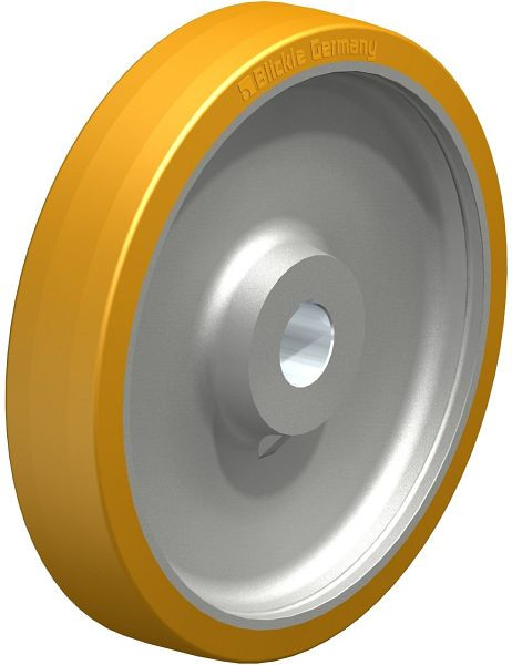 Blickle GTHN 402/50H7 Rad aus Blickle Extrathane®, Hellbraun, 459990