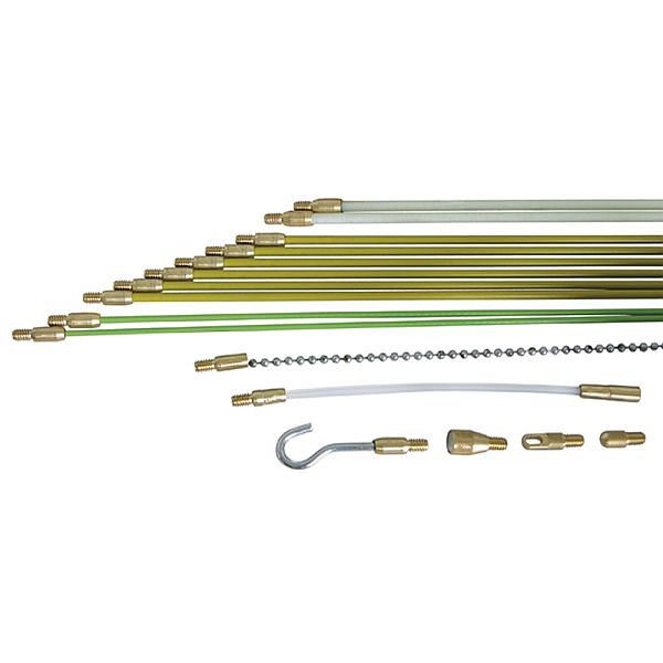 Haupa Glasfaser-Schubstangen Set 10 m, 150562, 4011923554972