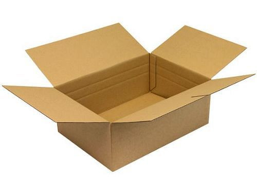 TransPak Automatikkarton-Faltkarton 1-wellig, mit Höhenrillung, 350 x 250 x 135 mm, Format C4, Qualität 1.20B, VE: 20 Stück, 299457