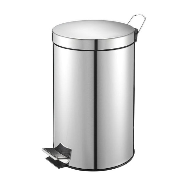 STEIN HGS Treteimer, 12 Liter, Edelstahl, 84039.0001