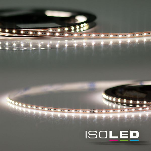 ISOLED LED CRI940 MiniAMP Flexband, 12V DC, 7W, IP20, 4000K, 500cm, Kabel beidseitig + maleAMP, 120 LED/m, 115750