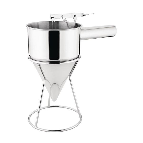 Vogue Fondanttrichter Edelstahl 1,3L, GG759, 5050984361289