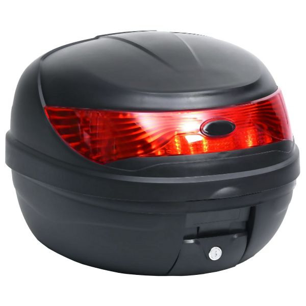 vidaXL Motorrad-Topcase 35 L für einen Helm, Kleider oder anderes Zubehör, 150669