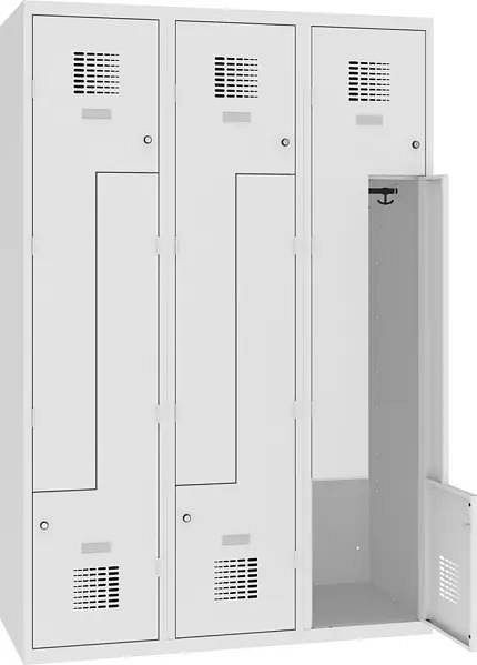 Eurobox Z-Spind, 3 Abteile 6 Fächer, 400 mm, 0400-040302