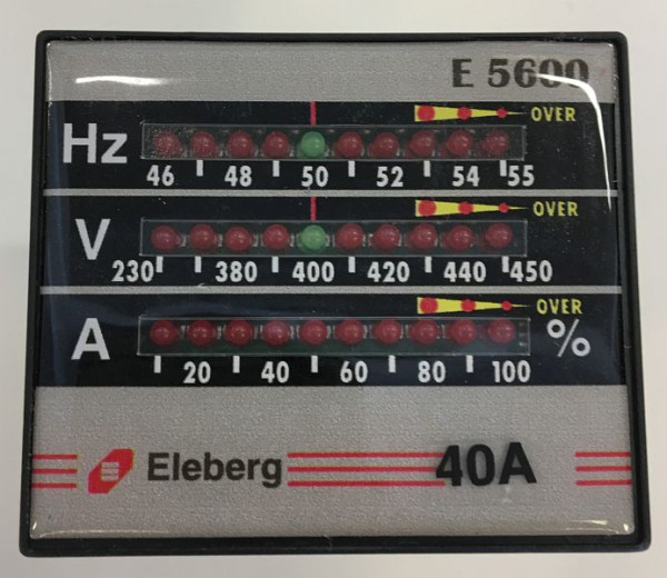 ELMAG Anzeigegerät für Zapfwellen-Stromerzeuger, V, HZ, A (bis 40A), 9503600