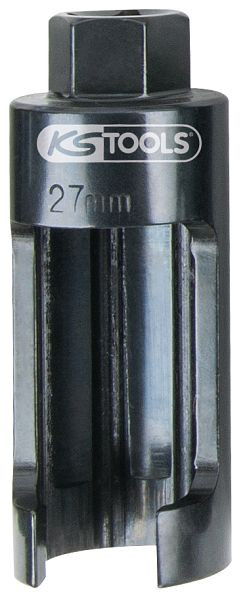 KS Tools 1/2" Injektor-Stecknuss, 27,0 mm, Länge 100mm, 152.1196