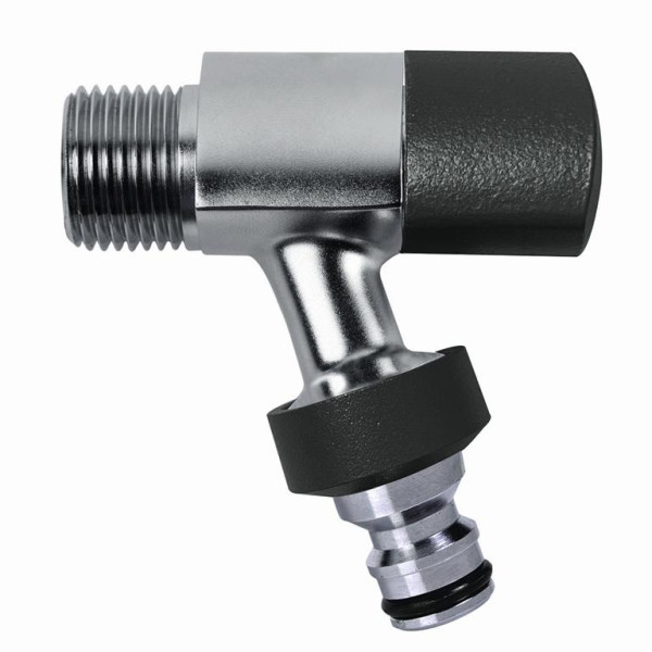 Aquajet Design Wasserhahn 1/2" schwarz für Aquapoint, VE: 4 Stück, 73130BLK