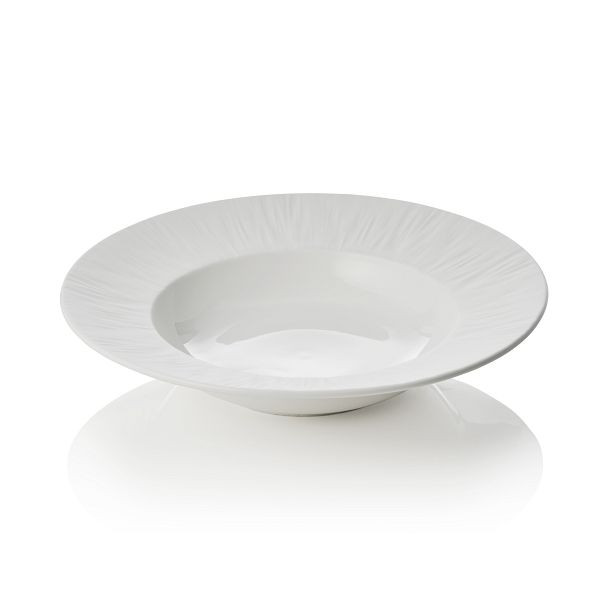 WAS Suppenteller Set MAYA SHIRO, Ø 23,5 cm, weiß, Porzellan, VE: 3 Stück, 4850223