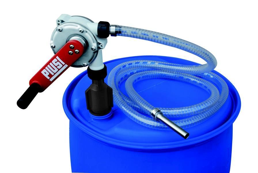 ZUWA Handkurbelpumpe für Harnstoff (AUS 32 AdBlue) aus Edelstahl mit