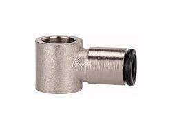 Riegler L-Ringstück, Betriebstemperatur max.: 70 °C, Betriebstemperatur min.: -20 °C, Material: Messing vernickelt, 108833