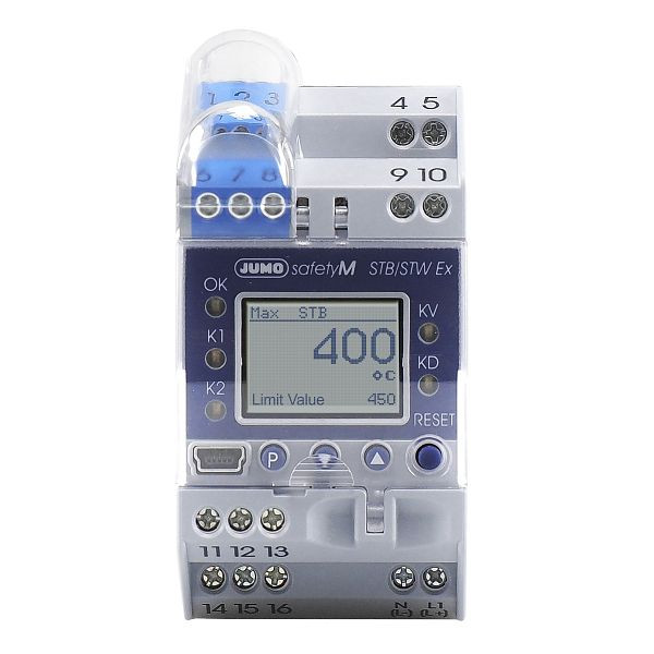 JUMO STB/STW (ATEX,IECEx) Sicherheitstemperaturbegrenzer,-wächter, AC/DC 20 bis 30 V, 00572502