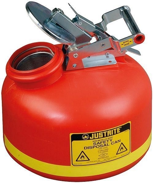 asecos Sammelbehälter PE Rot Volumen 8 L, 33528