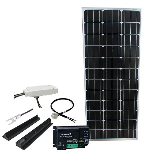 Phaesun Caravan Kit Base Camp Smart SDU14 100W / 12V, Temperatursensor, 600458
