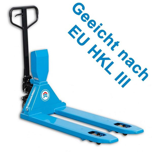 HanseLifter Waagehubwagen WHP-E1500, Tragfähigkeit: 1.500 kg, geeicht, GE0024312