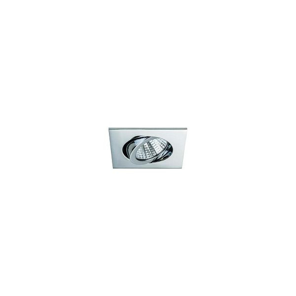 Brumberg LED-Einbaustrahler 7W 3000K A++ 740lm chrom glänzend 1LED IP20 38° 12362023, 104338
