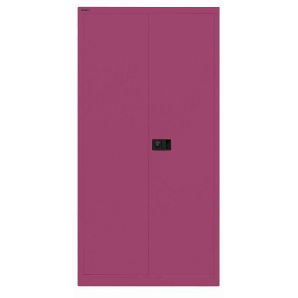 Bisley Flügeltürenschrank UNIVERSAL, 3 Fachböden für 4 Ordnerhöhen, 621 beere, Belastbarkeit: 70kg je Fachboden, E722A03621