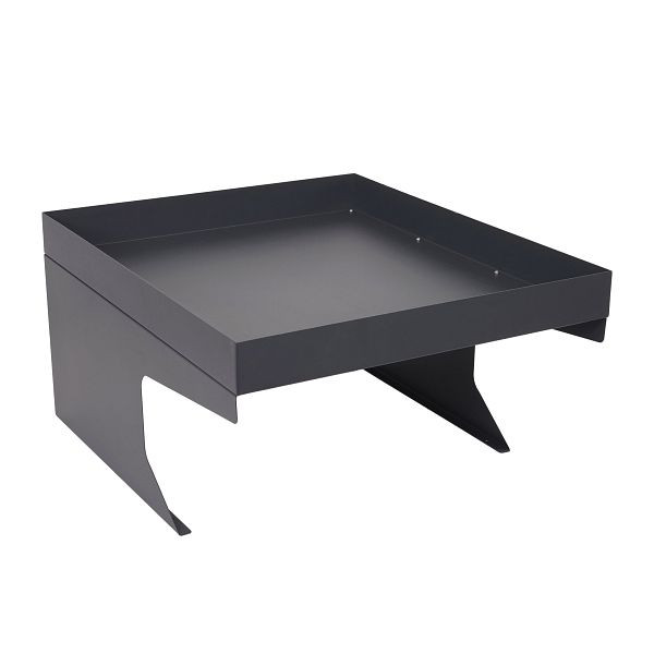 Mendler Mähroboter-Garage mit Pflanzkasten HWC-G60, Dach Unterstand für Rasenmäher, Metall 37x60x70cm, anthrazit, 71786