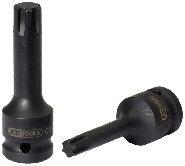 KS Tools 1/2" Kraft-Bit-Stecknuss für RIBE-Schrauben, M14, 911.0943