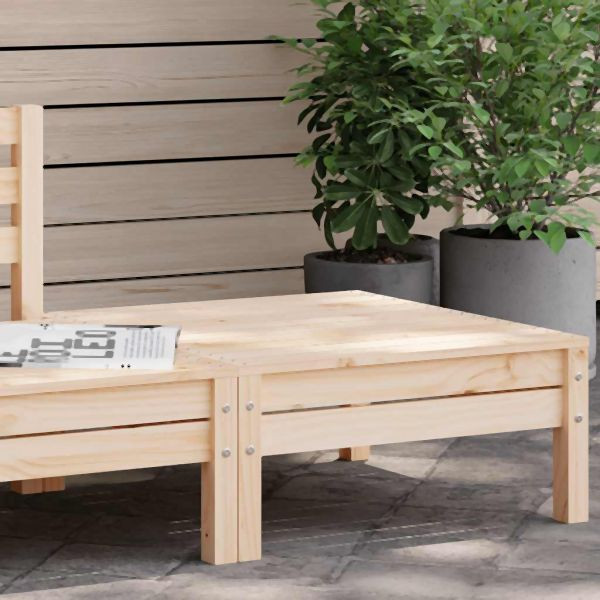 vidaXL Gartenhocker Massivholz Kiefer, 838012, 8721012077577